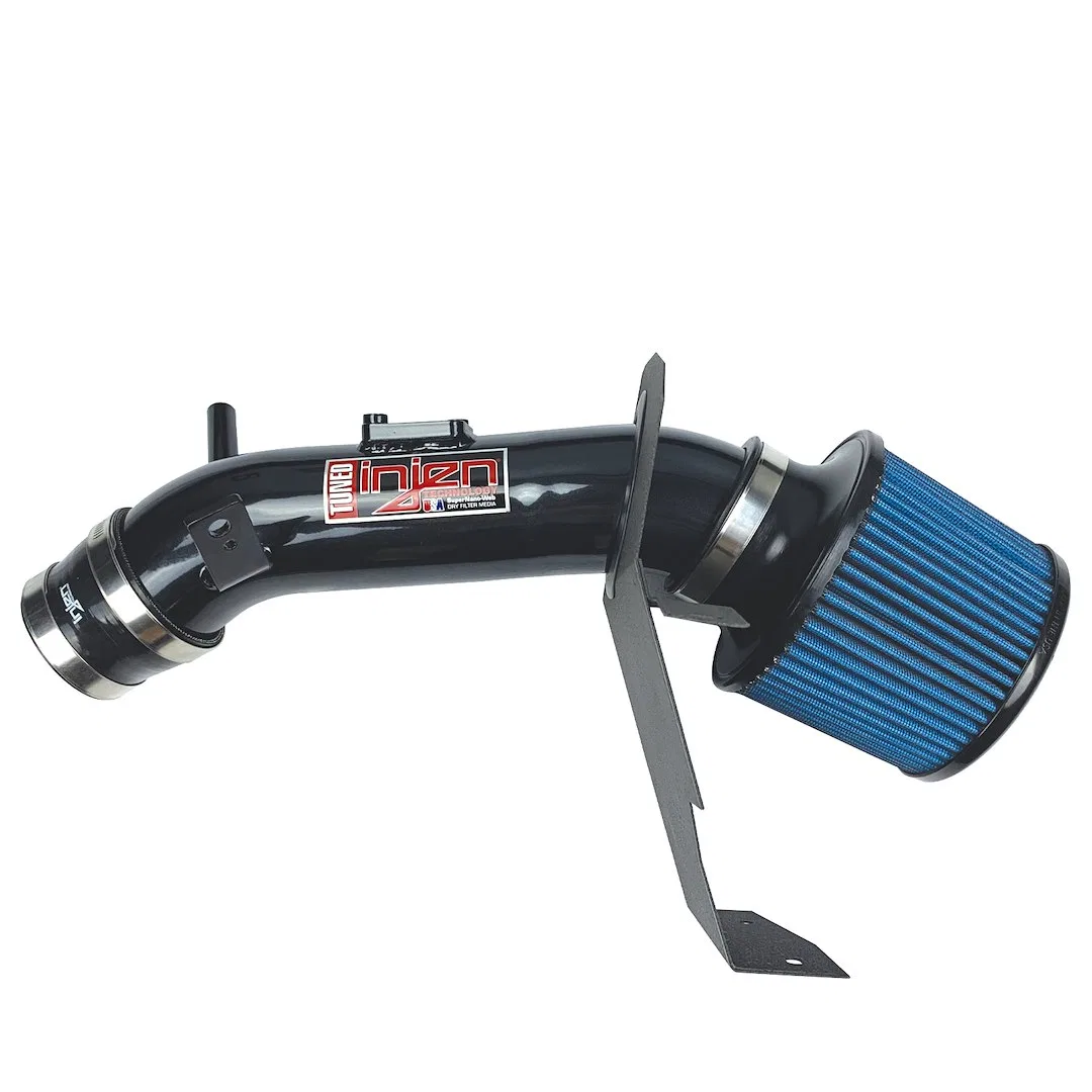 SP2081BLK – INJEN Cold Air Intake, Black Aluminum Tube Blue Filter With Heat Shield